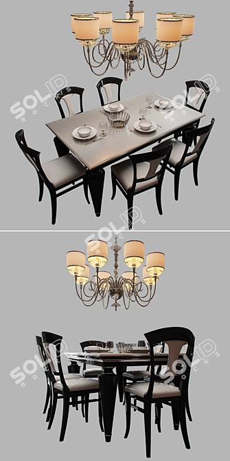 Italian Elegance: BRUMMEL CUCINE Grand Gourmet 3D model image 2