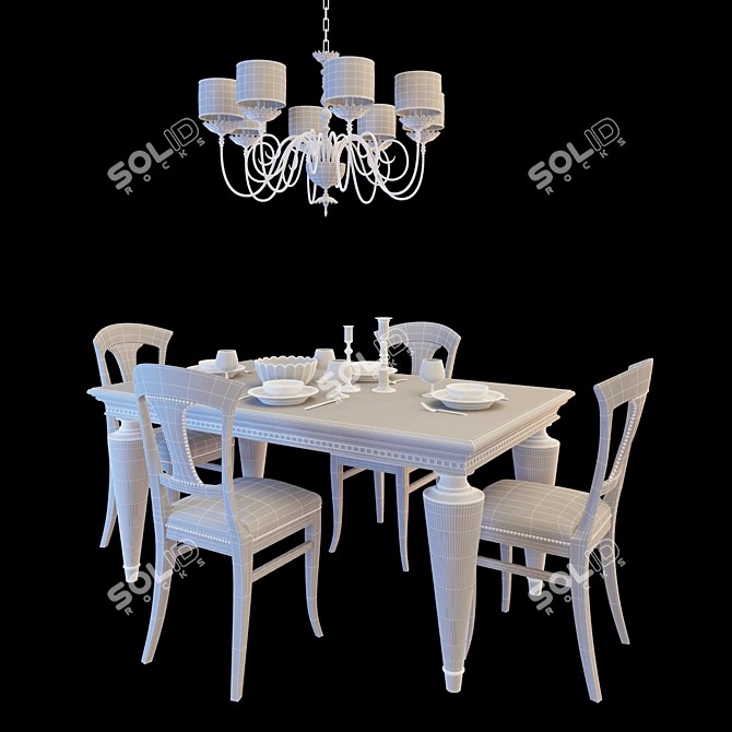 Italian Elegance: BRUMMEL CUCINE Grand Gourmet 3D model image 3