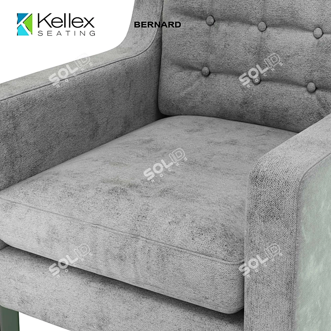 Kellex Seating BERNARD: Luxurious Comfort for Every Space 3D model image 2