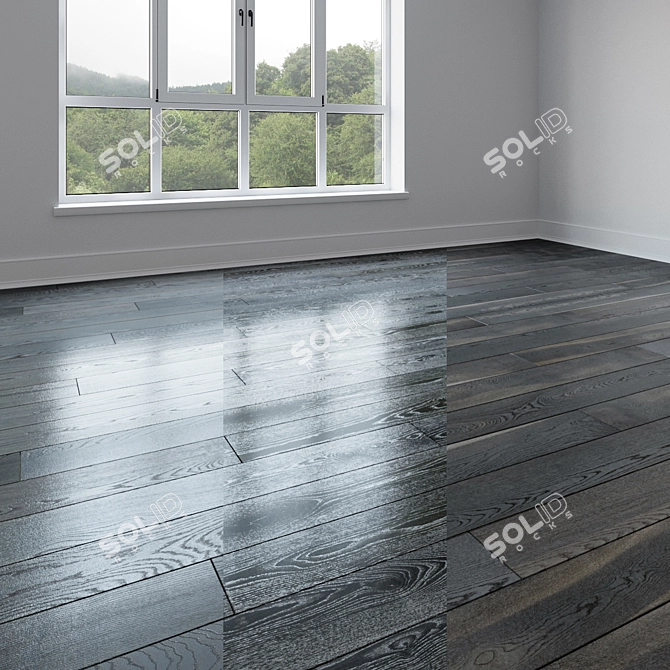 Versatile Wood Flooring Collection 3D model image 2