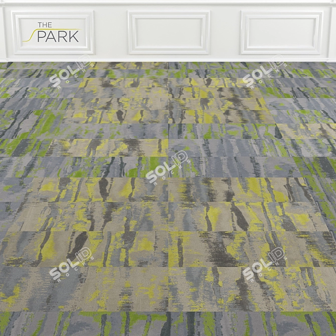 Shaw Park Create Carpet Tiles: Texture-Rich Collection 3D model image 3