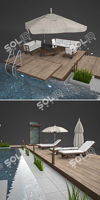 Essential Pool Equipment 3D model image 3