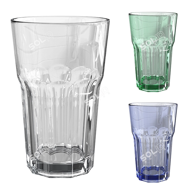 Elevate Your Drinkware with IKEA Glass 3D model image 1