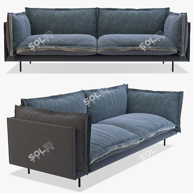 Revolutionary Auto Sofa 3D model image 1