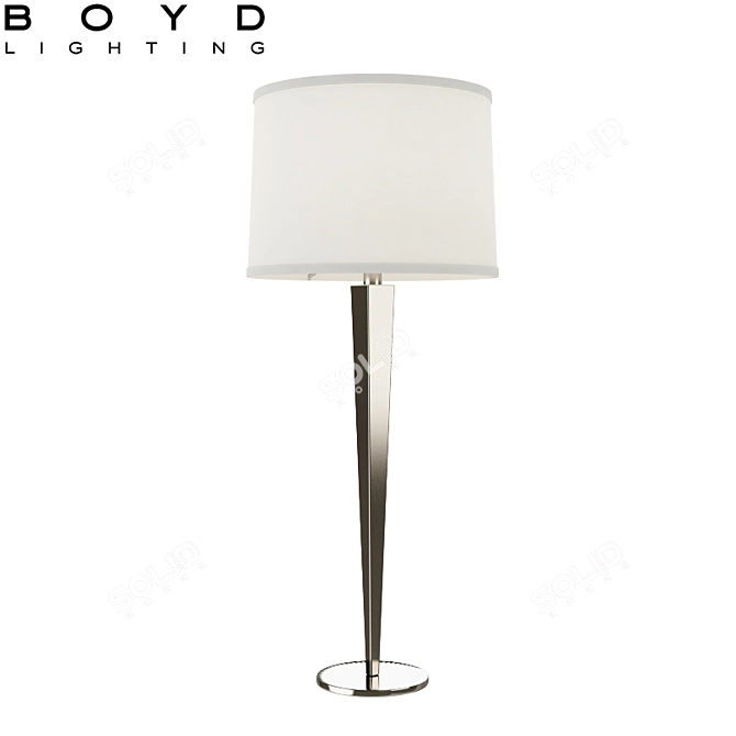 Boyd Pacific Heights Art Deco 3D Table Lamp 3D model image 1