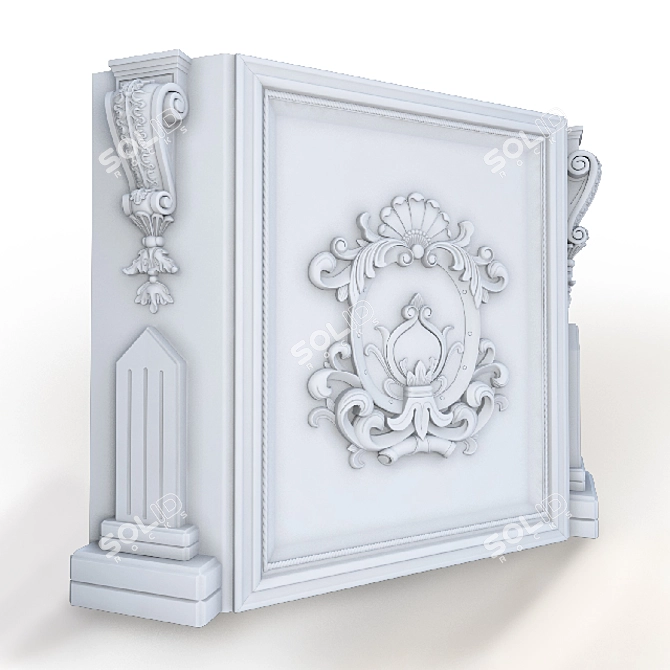 Kitchen Delight: Elegant Decor Piece 3D model image 2