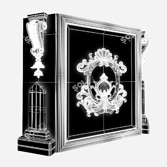 Kitchen Delight: Elegant Decor Piece 3D model image 3