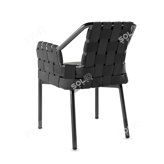 Varaschin Obi: Stylish and Comfortable Outdoor Chair 3D model image 2