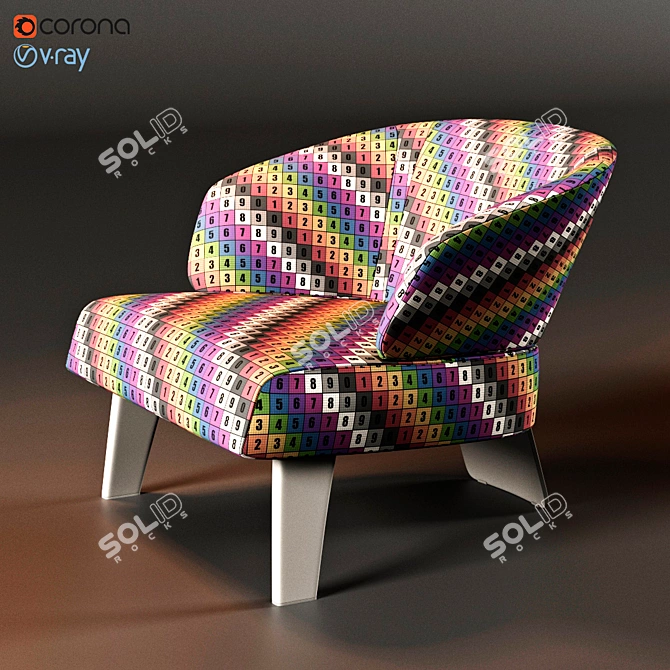 Minotti Creed Large | 3D Model for 3ds Max 3D model image 3