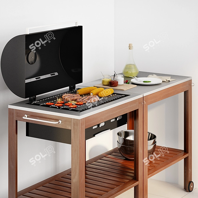 Grill like a pro 3D model image 2