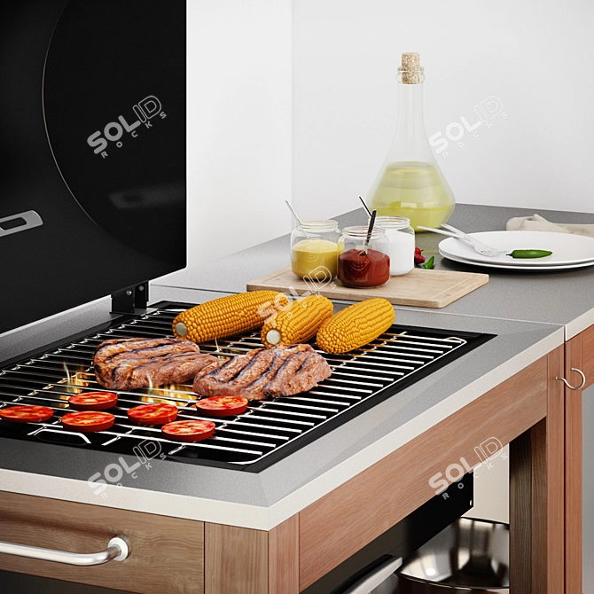 Grill like a pro 3D model image 3