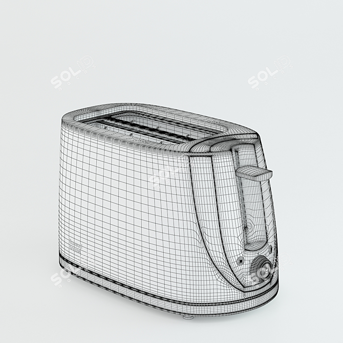 Efficient Russell Hobbs Toaster 3D model image 2