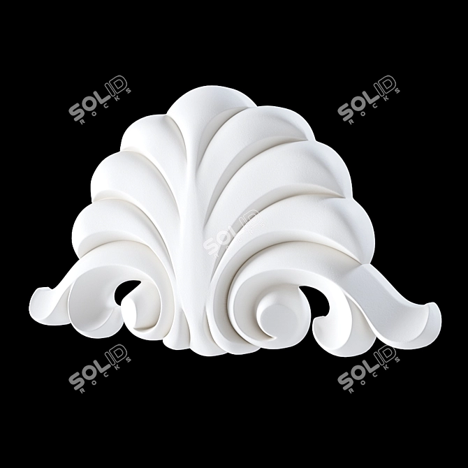 GAUDI DECOR Central Ornament AW6032 3D model image 2