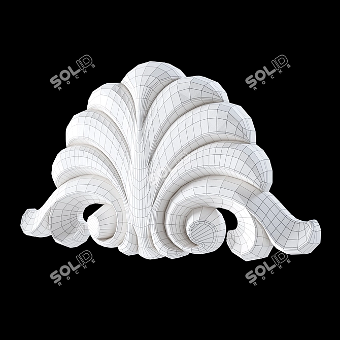 GAUDI DECOR Central Ornament AW6032 3D model image 3