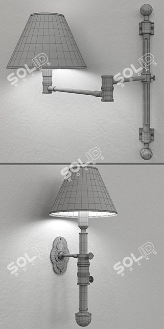Elegant Excellence: The Oxford Club 3D model image 3