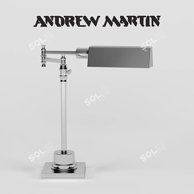 Elegant Andrew Martin Table Lamp 3D model image 1