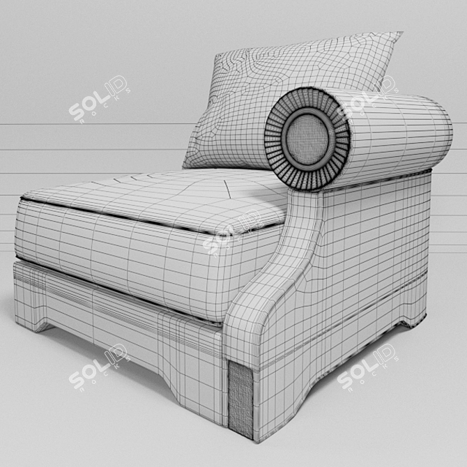 Loveluxe by Longhi Chair Set 3D model image 3