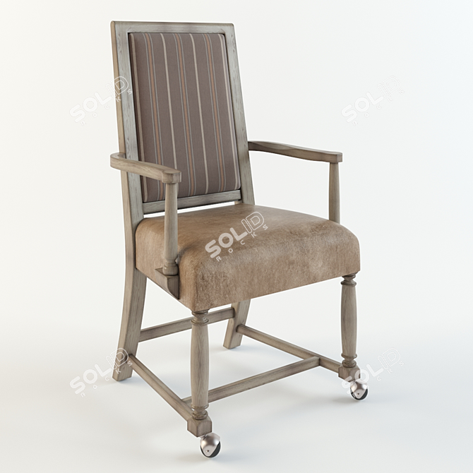 Fairfield Chair 5095-A2: Stylish and Sophisticated 3D model image 1
