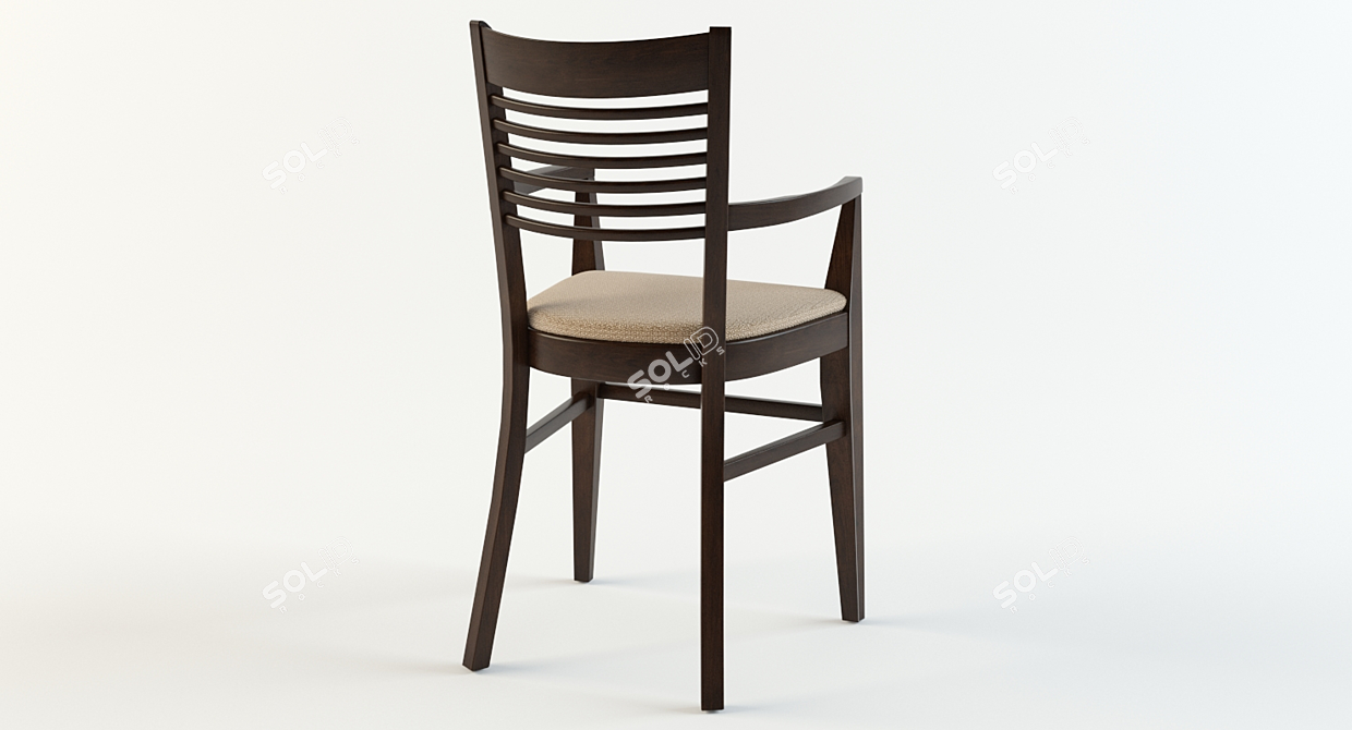 ErgoFlex Executive Chair 3D model image 2