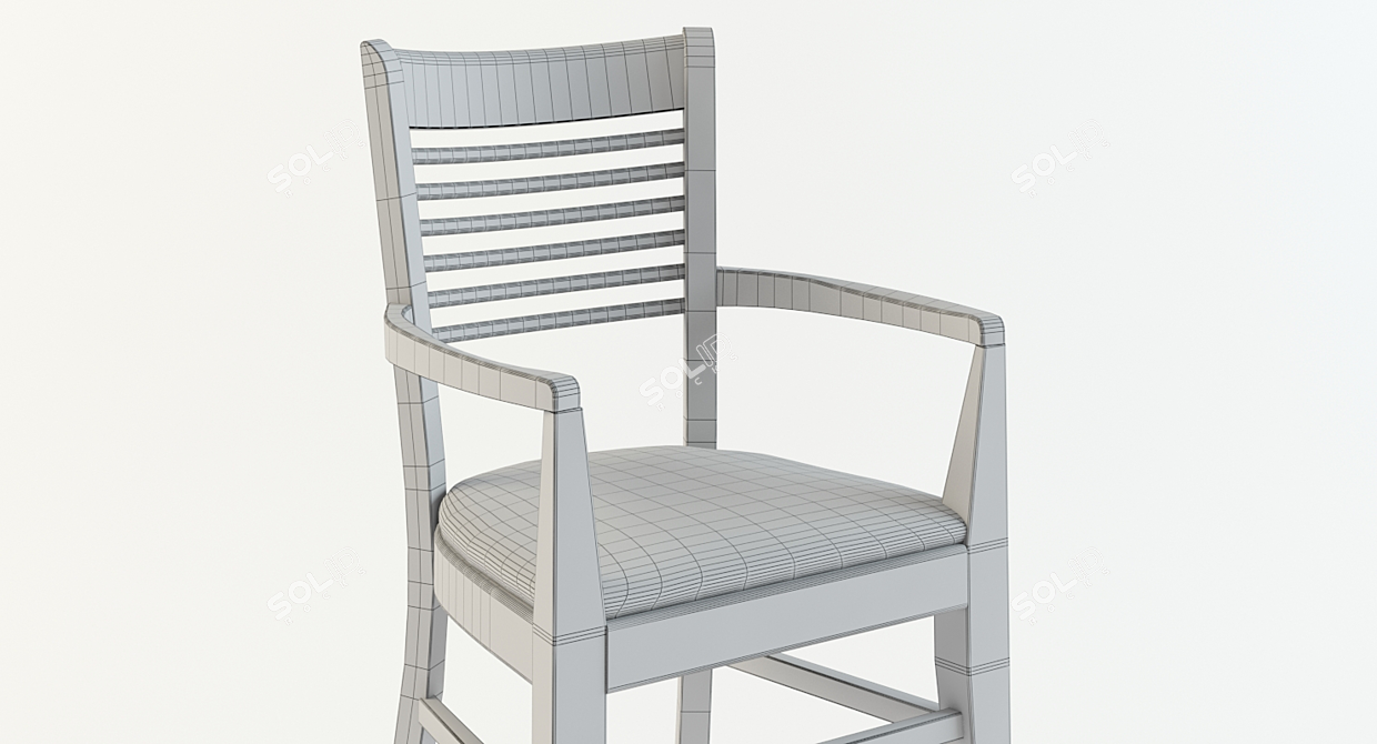 ErgoFlex Executive Chair 3D model image 3