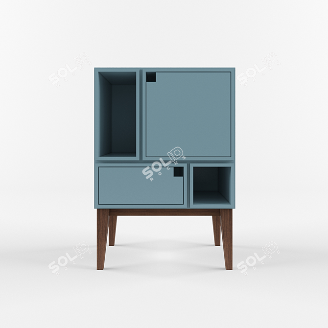 Modern Sideboard - ZWEED 3D model image 1