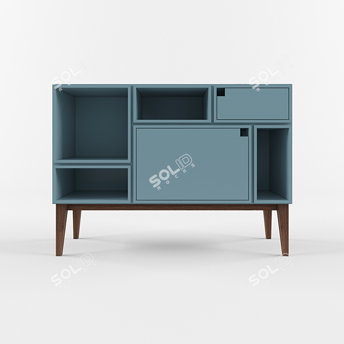 Modern ZWEED Sideboard - Sleek Design 3D model image 1