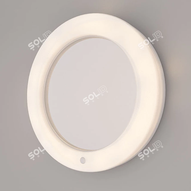 Light-Up Mirror: IKEA LILLJORM 3D model image 1