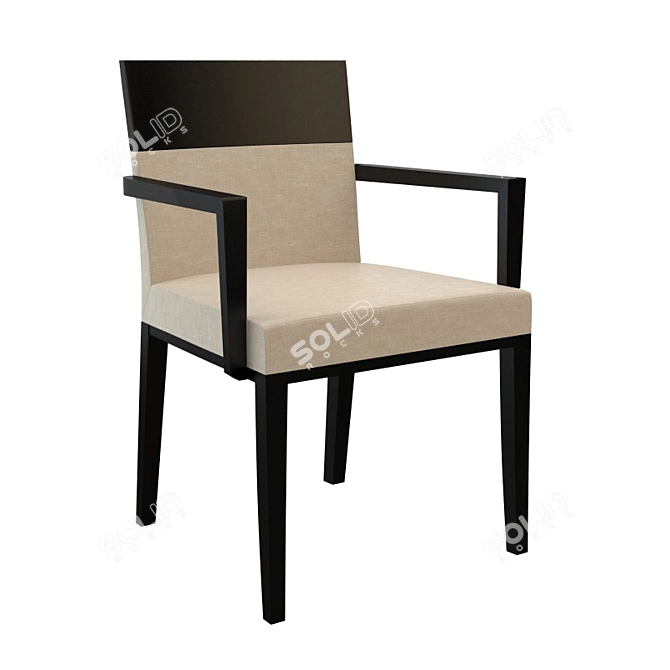 LOGICA 00933 Montbel: Compact and Versatile 3D Furniture Model 3D model image 1