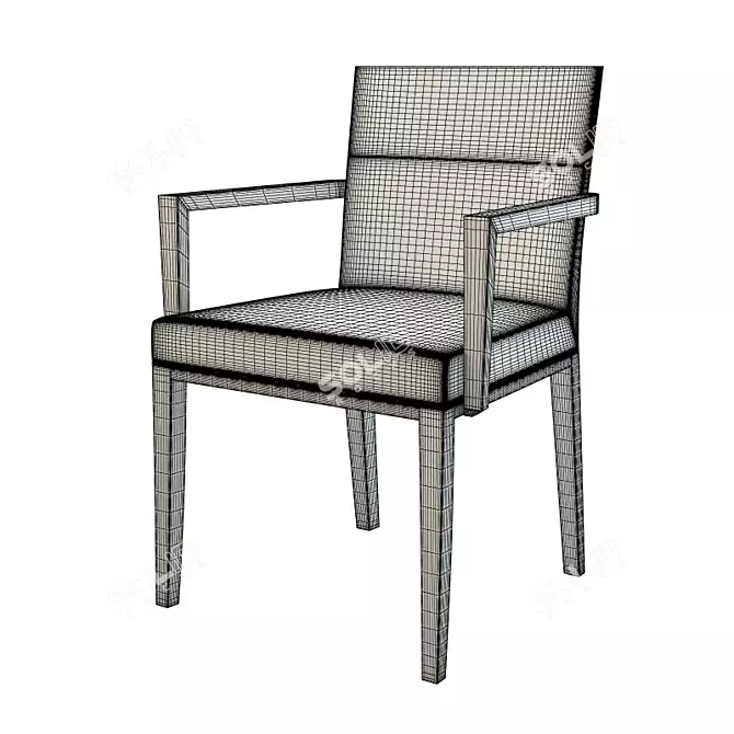 LOGICA 00933 Montbel: Compact and Versatile 3D Furniture Model 3D model image 3