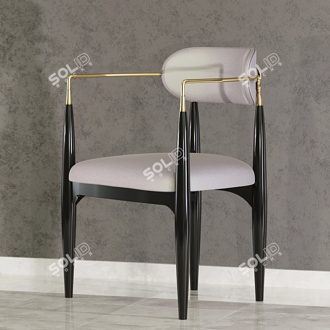 Nahema Chair: Timeless Elegance 3D model image 1