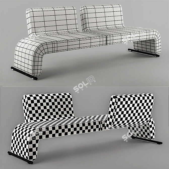 Modular Magic: POLSTERGEIST Sofa 3D model image 2
