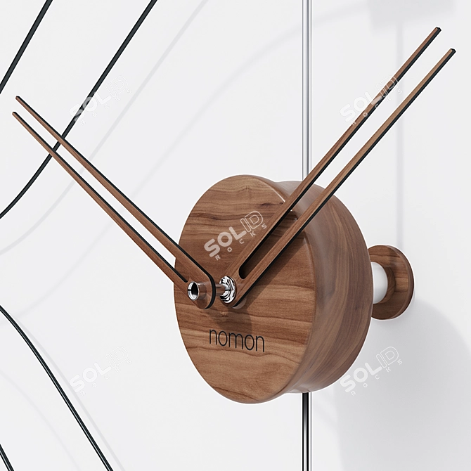 Time Transcendent: Nomon Look Clock 3D model image 2