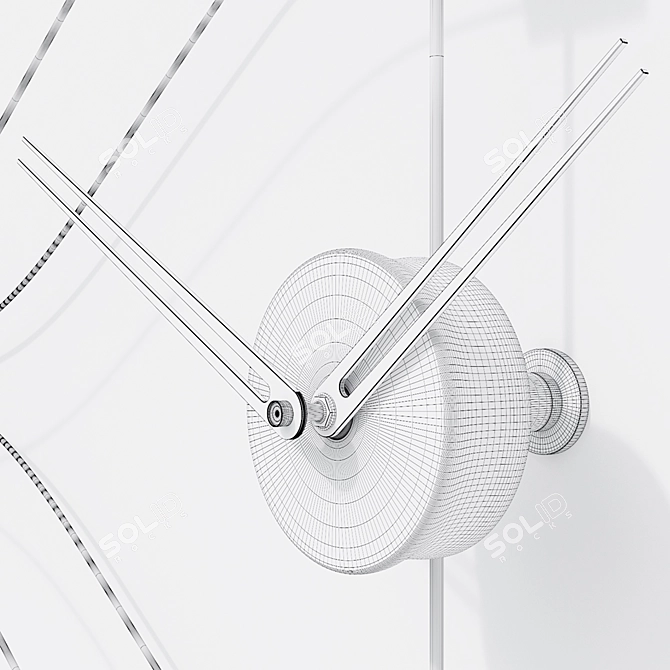 Time Transcendent: Nomon Look Clock 3D model image 3