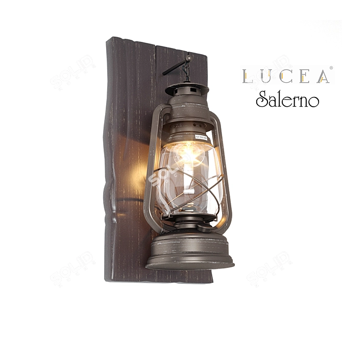 SALERMA Wall Lamp | LUCEA 3D model image 1