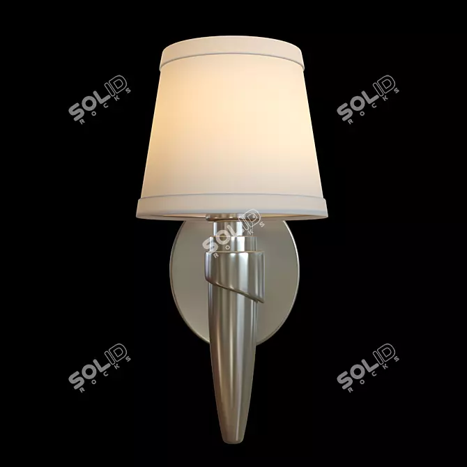 Boyd Liberty Sconce: Elegant Lighting Solution 3D model image 1