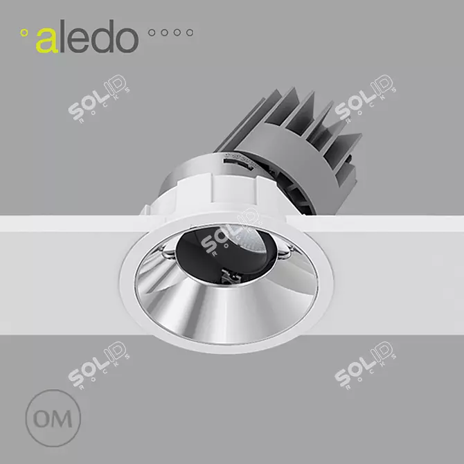 Aledo SKILL SRA 100: Versatile Professional Lighting 3D model image 1