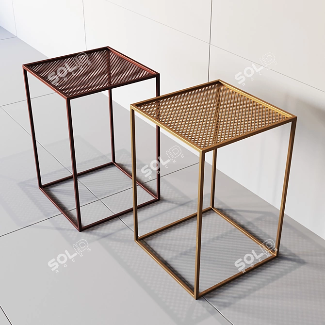 Sleek Coffee Table: Clever Design 3D model image 1