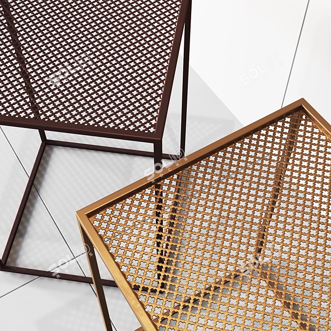 Sleek Coffee Table: Clever Design 3D model image 2