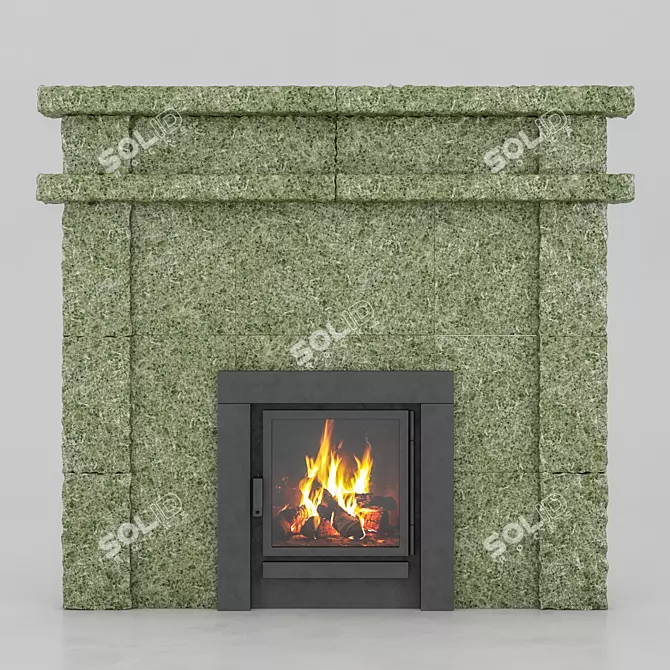 Jade TM12 Bath Furnace Portal 3D model image 1