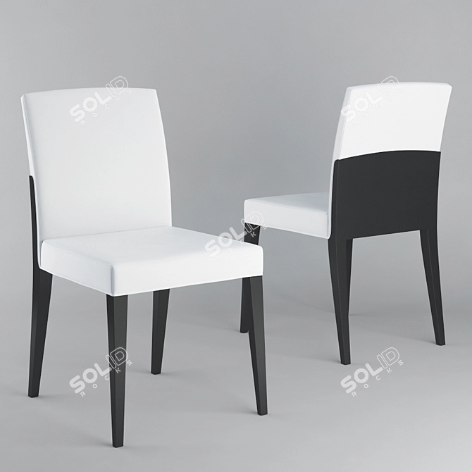 Elegant MONTBEL CHARM-02511: Realistic 3D Furniture Model 3D model image 1