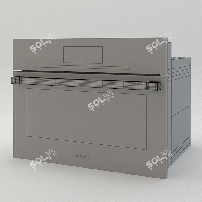 Miele DGC 6800 XL PureLine: Brilliant White Masterpiece 3D model image 2