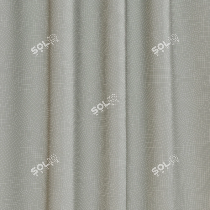 Sleek Modern Blind Design 3D model image 3