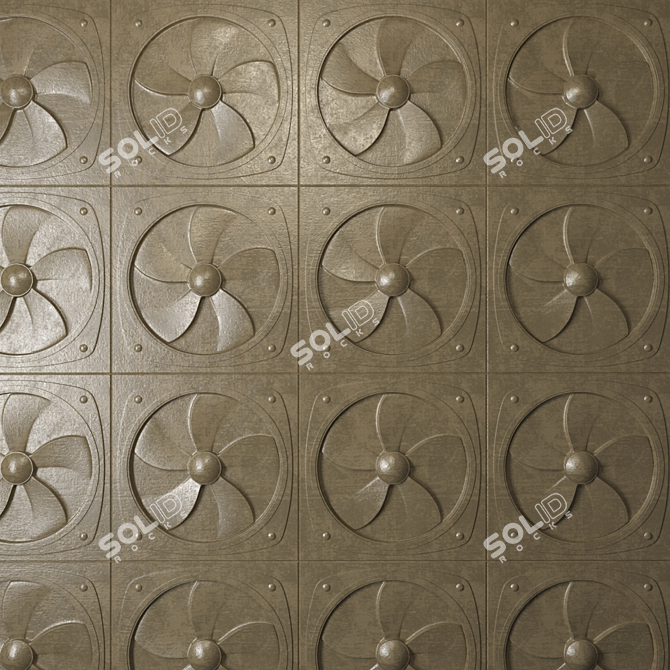 3D Panel Fallout - Unique Design and Incredible Depth 3D model image 3