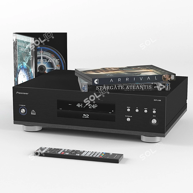Ultimate Pioneer Blu-ray Player 3D model image 1