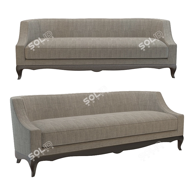 Opera Margherita Sofa 3D model image 1