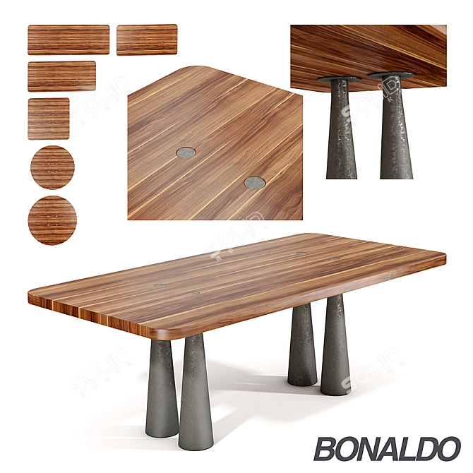Modern Bonaldo Still Tables 3D model image 1