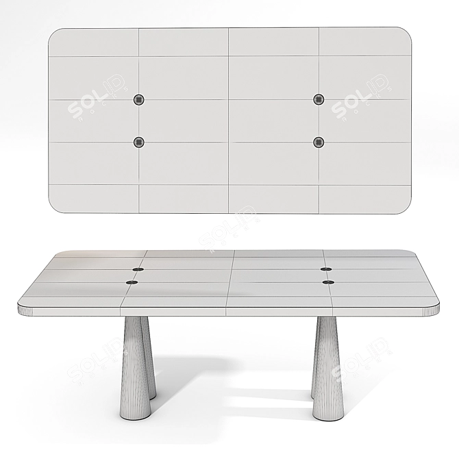 Modern Bonaldo Still Tables 3D model image 3