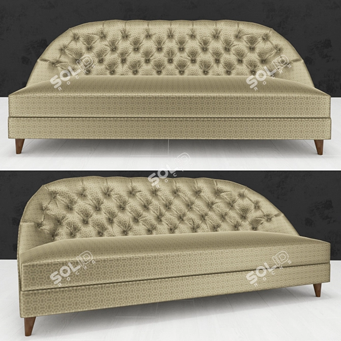 DALILA Opera Contemporary Sofa 3D model image 1