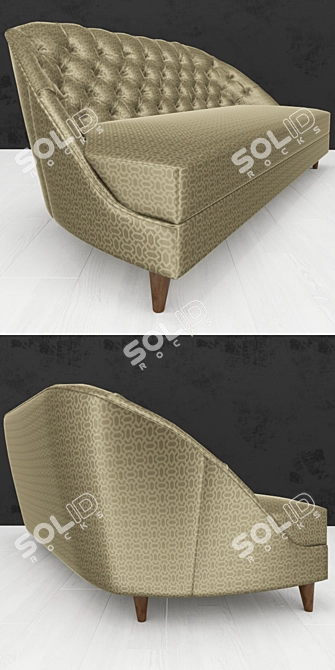 DALILA Opera Contemporary Sofa 3D model image 2