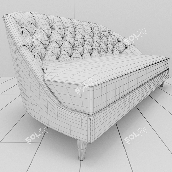 DALILA Opera Contemporary Sofa 3D model image 3